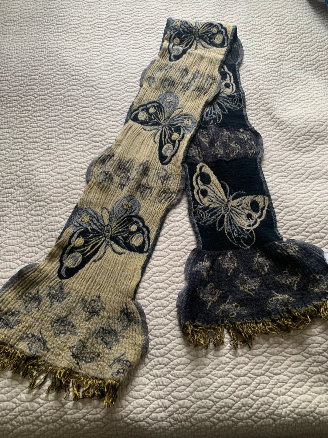 Butterfly Pattern Scarf