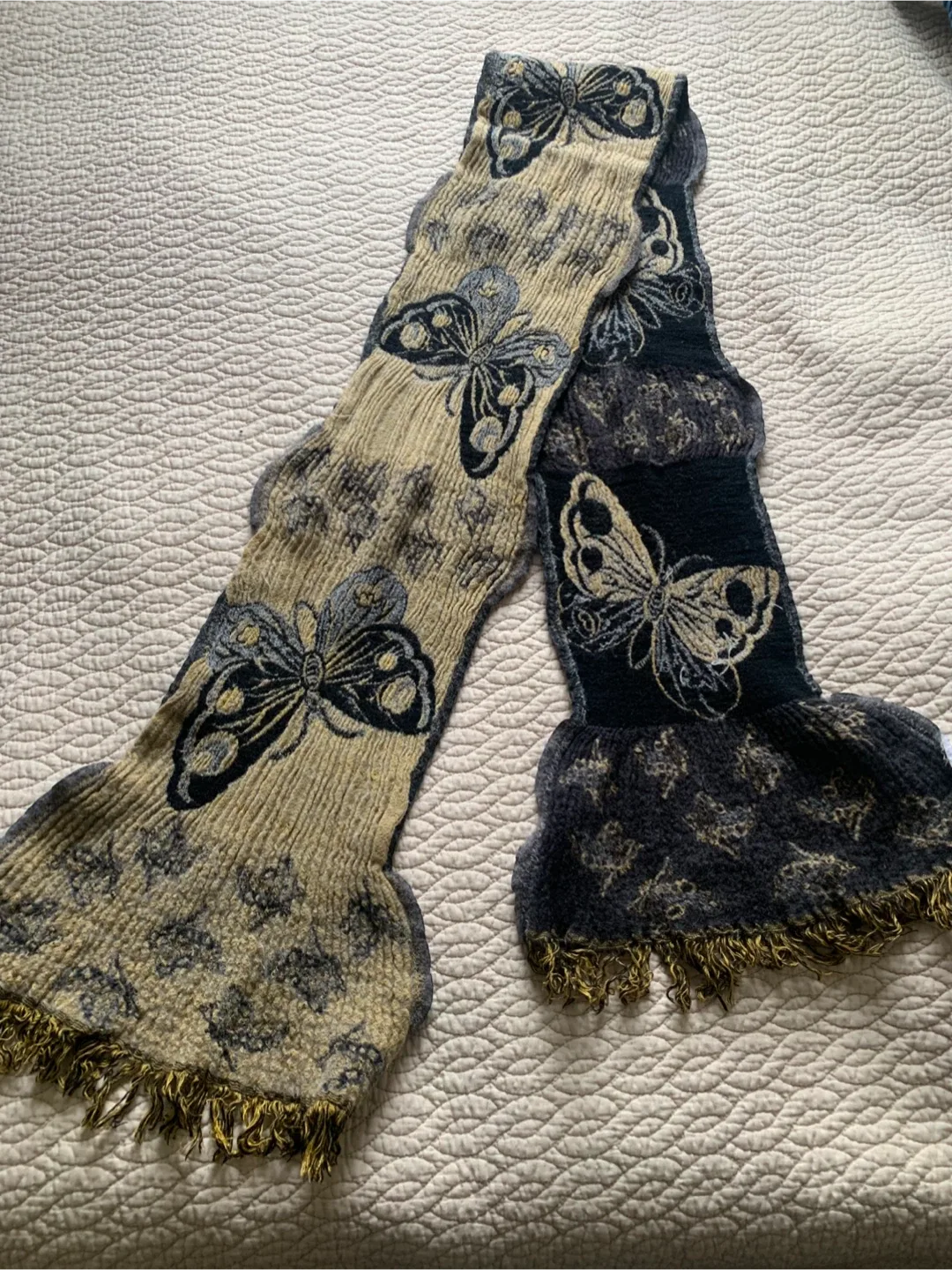 Butterfly Pattern Scarf
