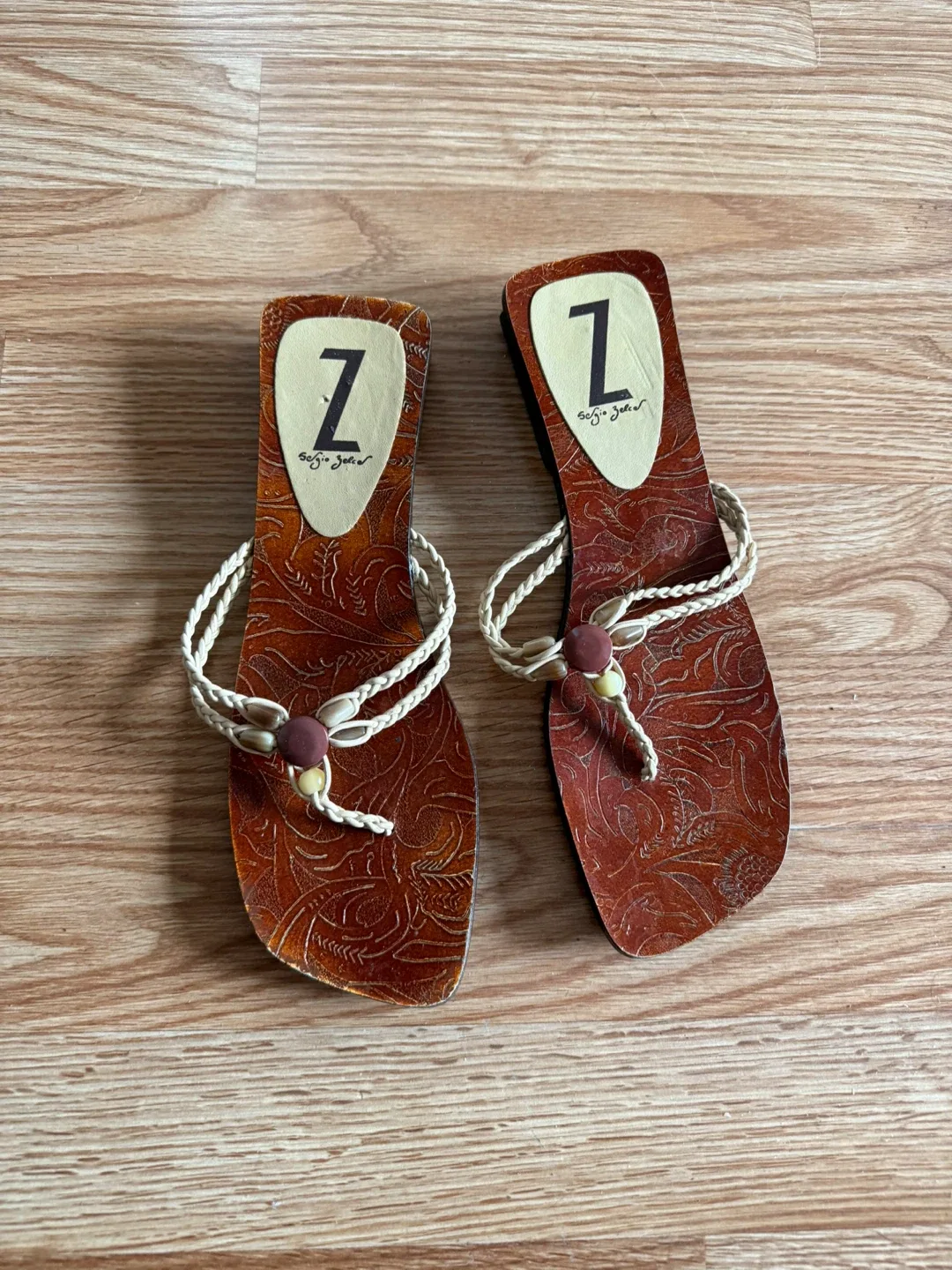 Sergio Zelcer Sandals - Size 7