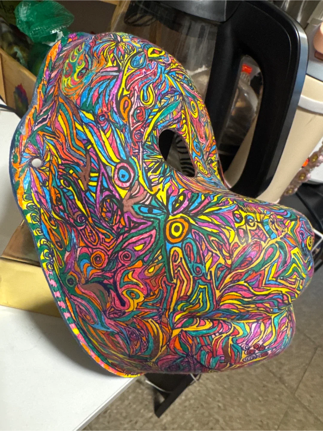 Colorful Decorative Mask image indicator(3)