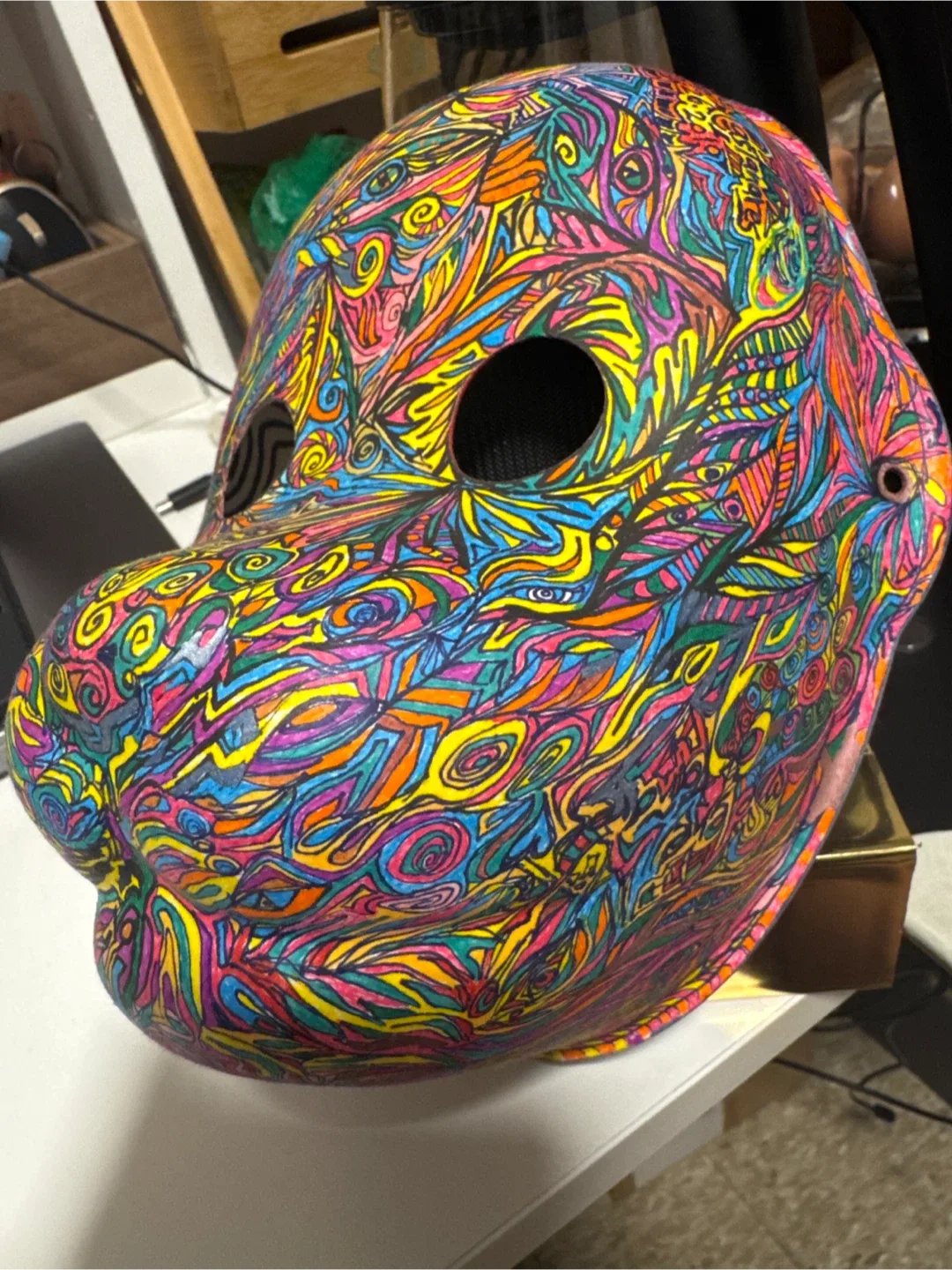 Colorful Decorative Mask image indicator(4)