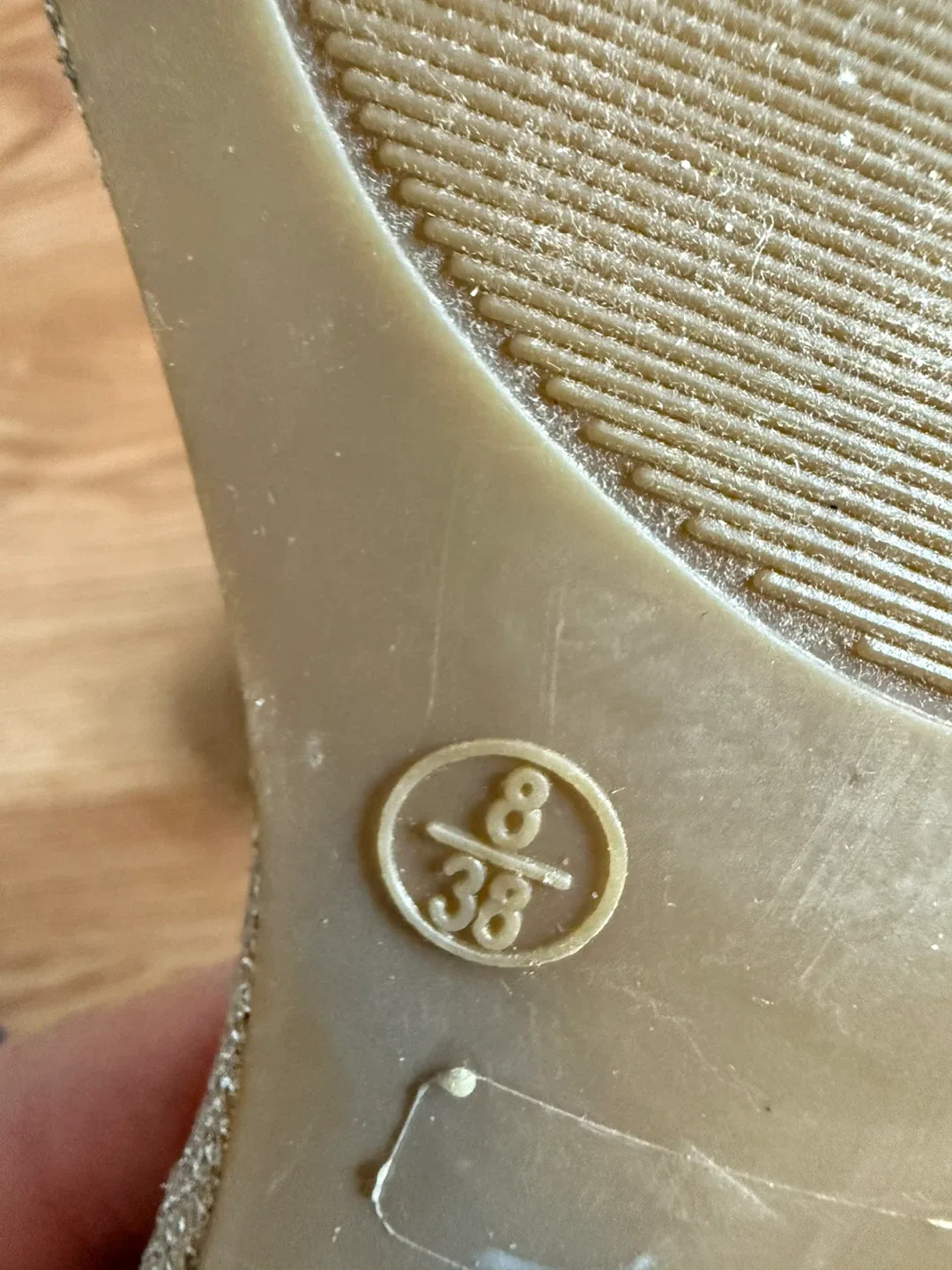 Sparkly Gold Heels - Size 8 image indicator(3)