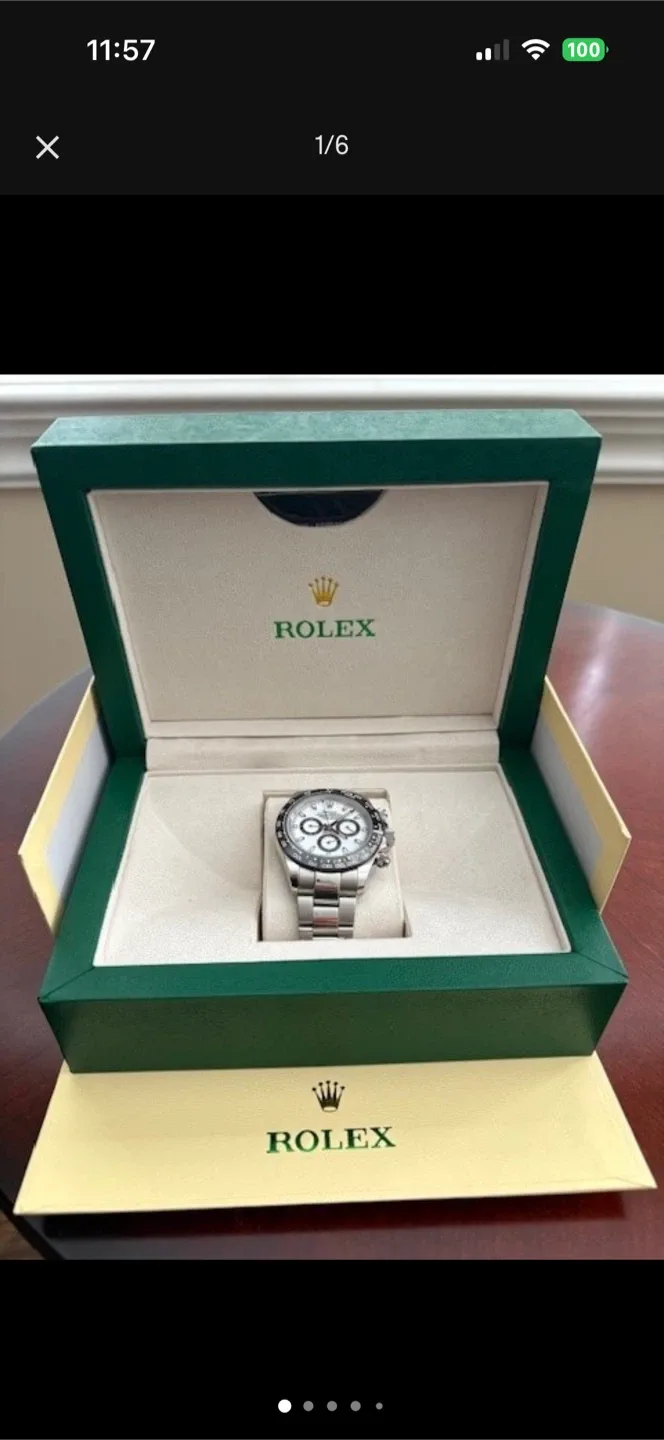 Clean Factory Daytona Panda 116500LN White Dial