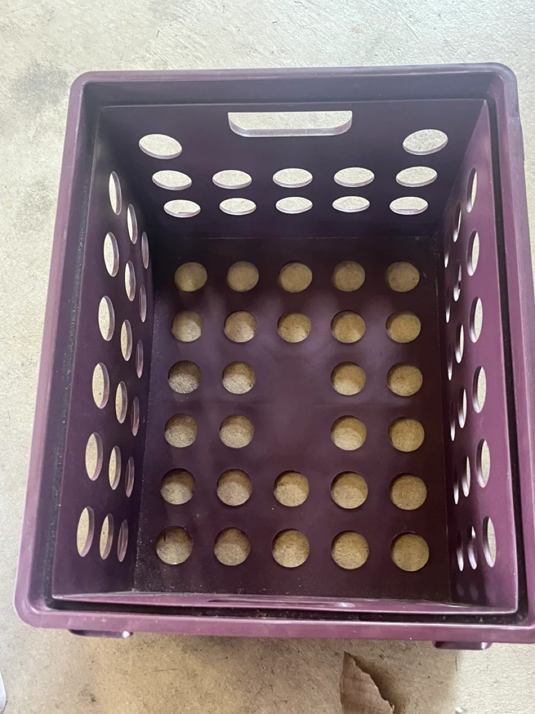 Sterilite “Metro Burgundy” Storage Crate, Letter or Legal image indicator(7)