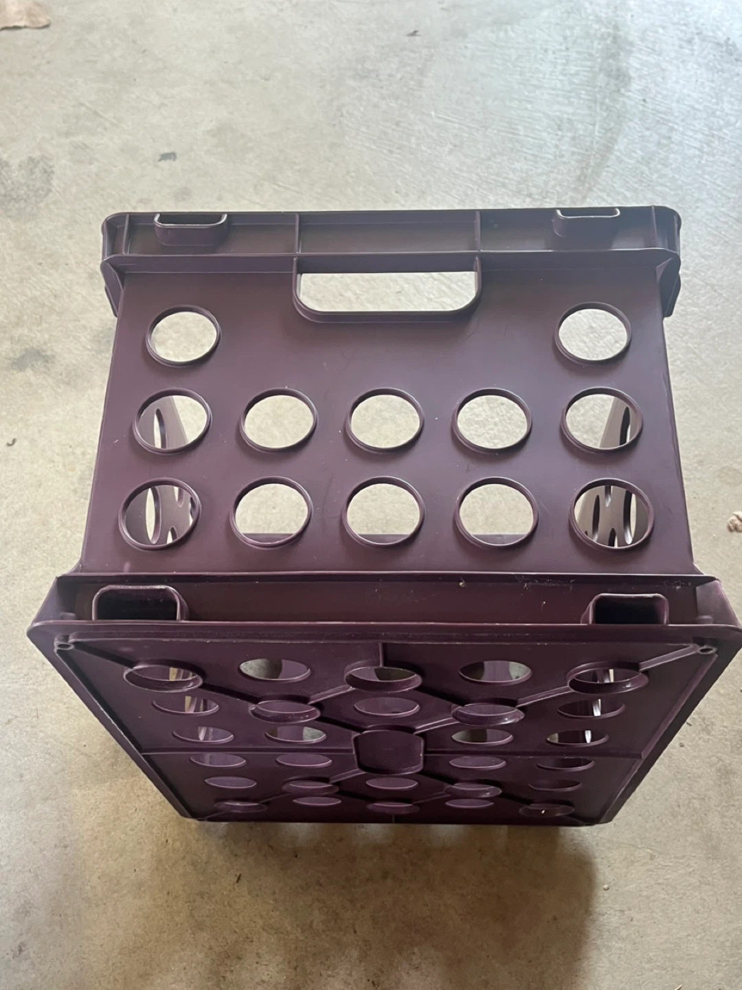 Sterilite “Metro Burgundy” Storage Crate, Letter or Legal - photo 4