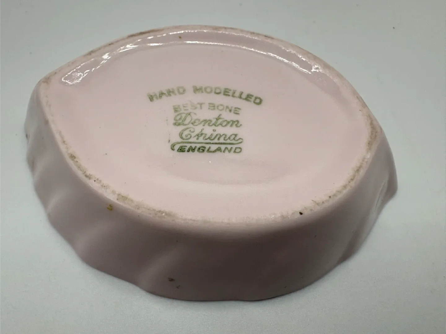 Vintage Denton China Trinket Dish image indicator(2)