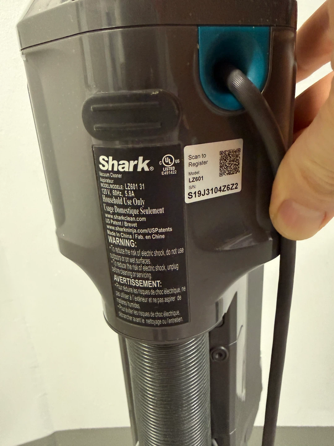 Shark LZ601, APEX UpLight Lift-Away DuoClean - photo 4