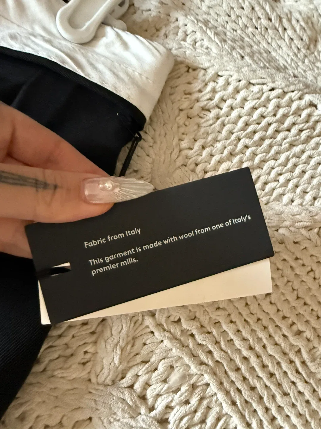 Babaton Black & White Shorts image indicator(4)