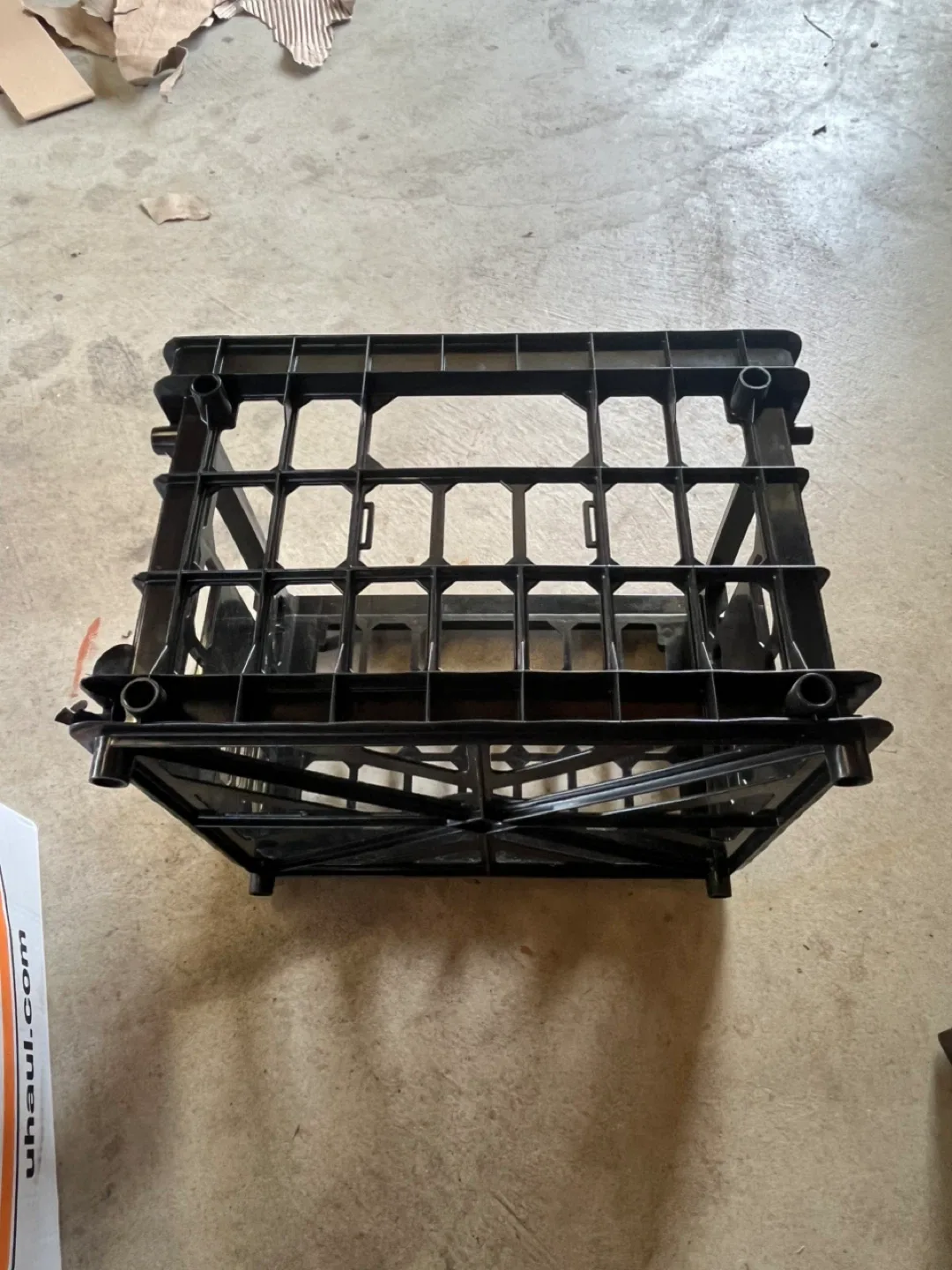 Oxford DecoCrate - Black Storage Crate image indicator(4)