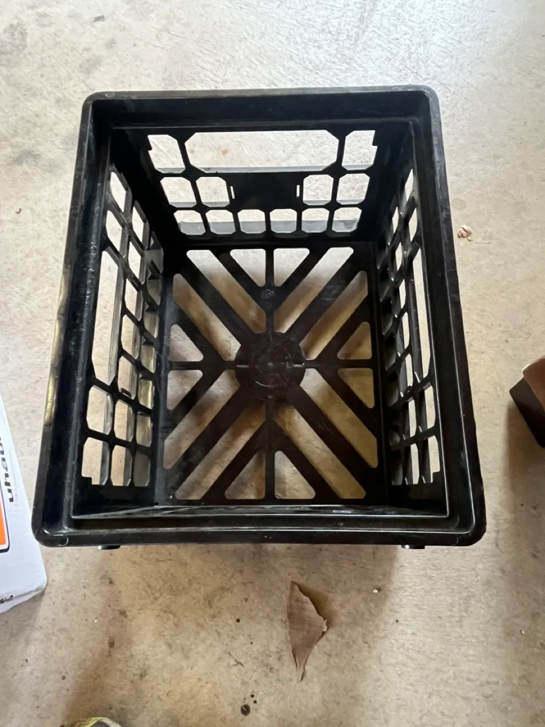 Oxford DecoCrate - Black Storage Crate image indicator(8)