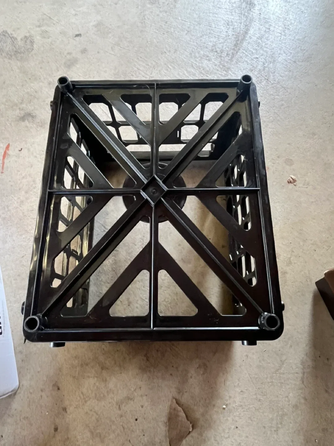 Oxford DecoCrate - Black Storage Crate image indicator(7)