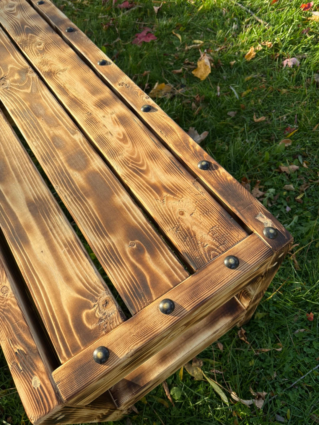 Wooden Bench - photo 2
