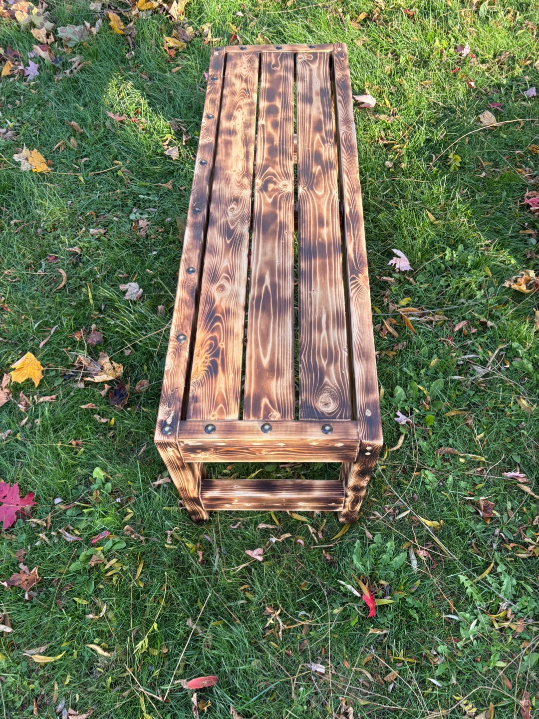 Wooden Bench - photo 4