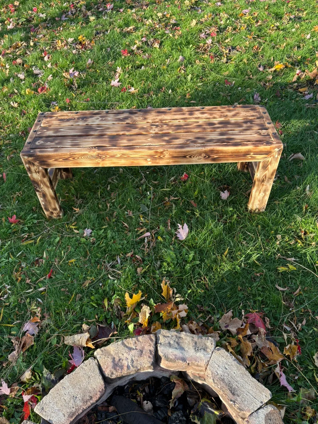 Wooden Bench image indicator(3)