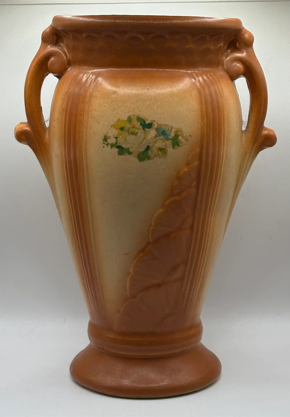 Vintage Rare Robinson Ransbottom Tionesta Vase USA 157