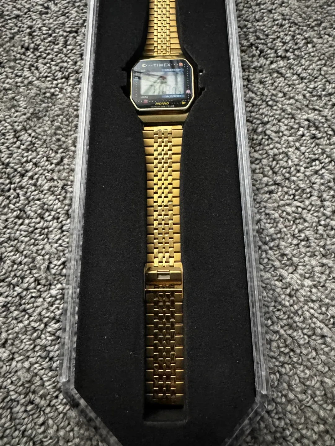Timex Pac-Man Gold Watch - Brand New in Box! image indicator(3)