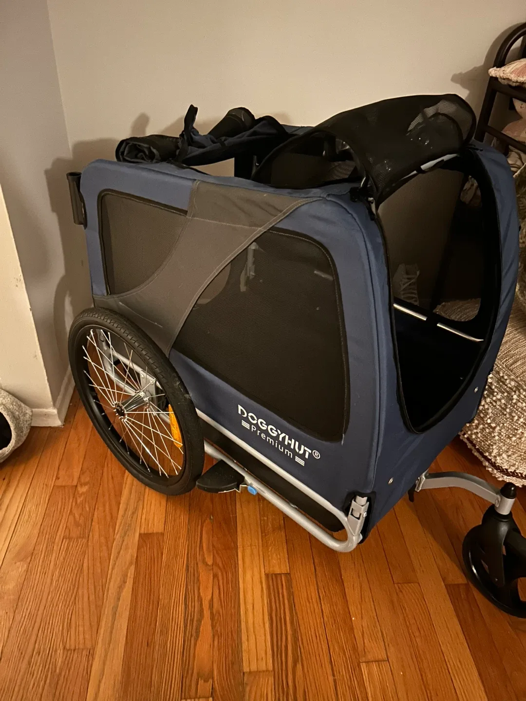 DOGGYHUT Premium Pet Bike Trailer/Stroller