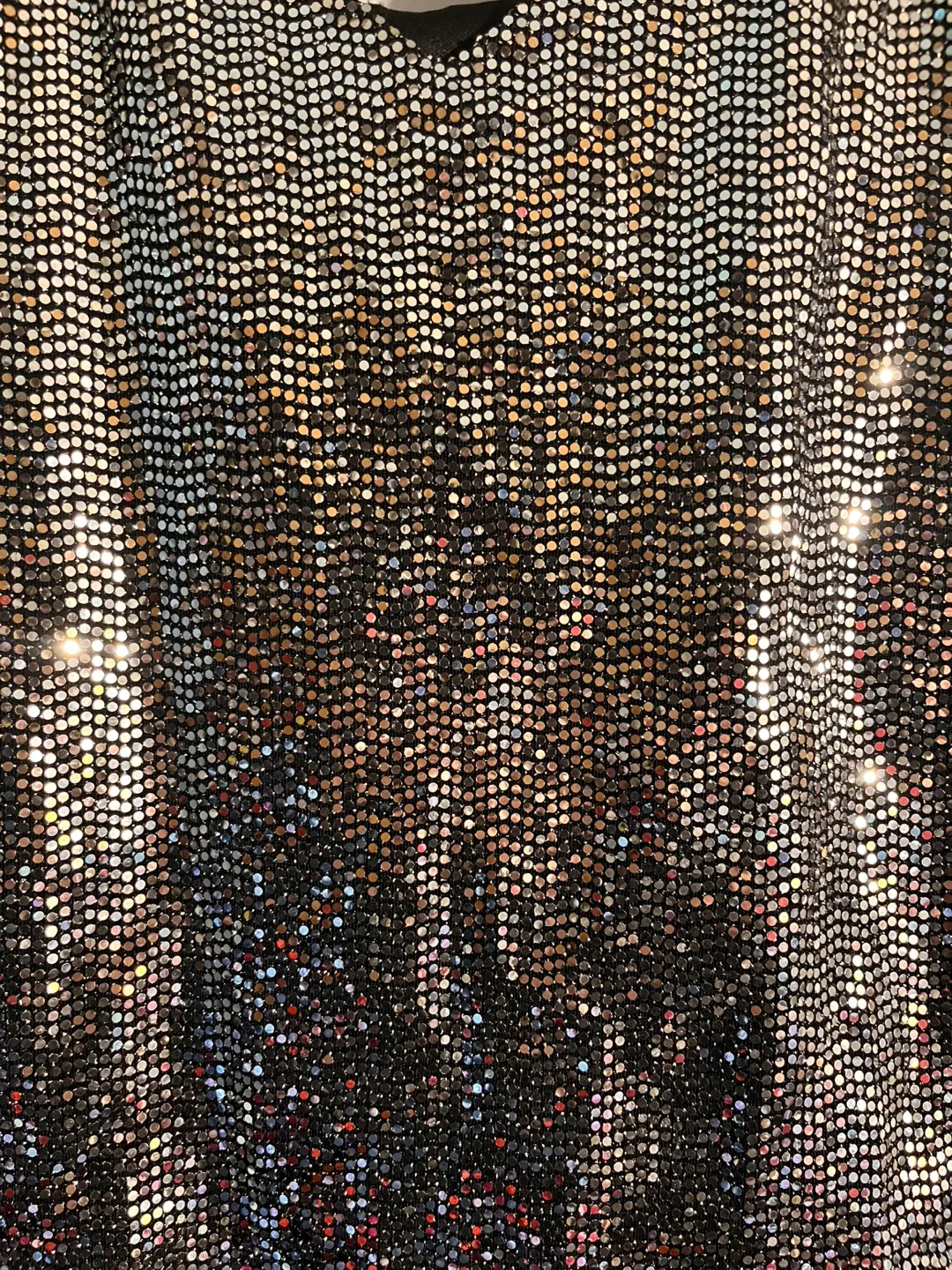 Sparkly Silver Cami Tank Top image indicator(2)