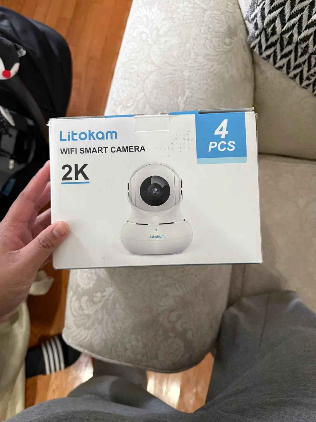 Litokam 2K WiFi Smart Camera - 4 Pack image indicator(4)