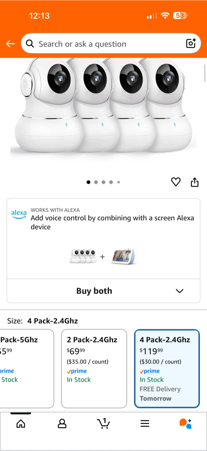 Litokam 2K WiFi Smart Camera - 4 Pack - photo 2