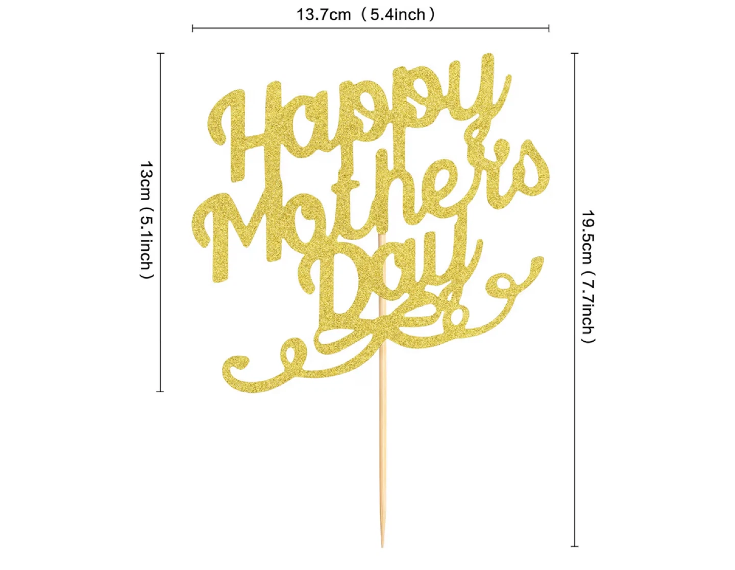 Happy Mother's Day Cake Topper (5) - photo 2