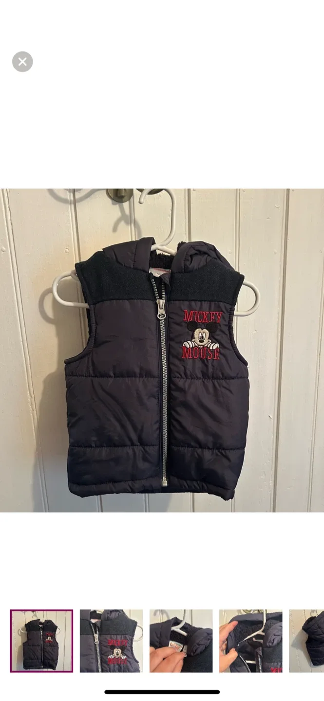 Disney Baby Mickey Mouse Vest - 12-18 Months