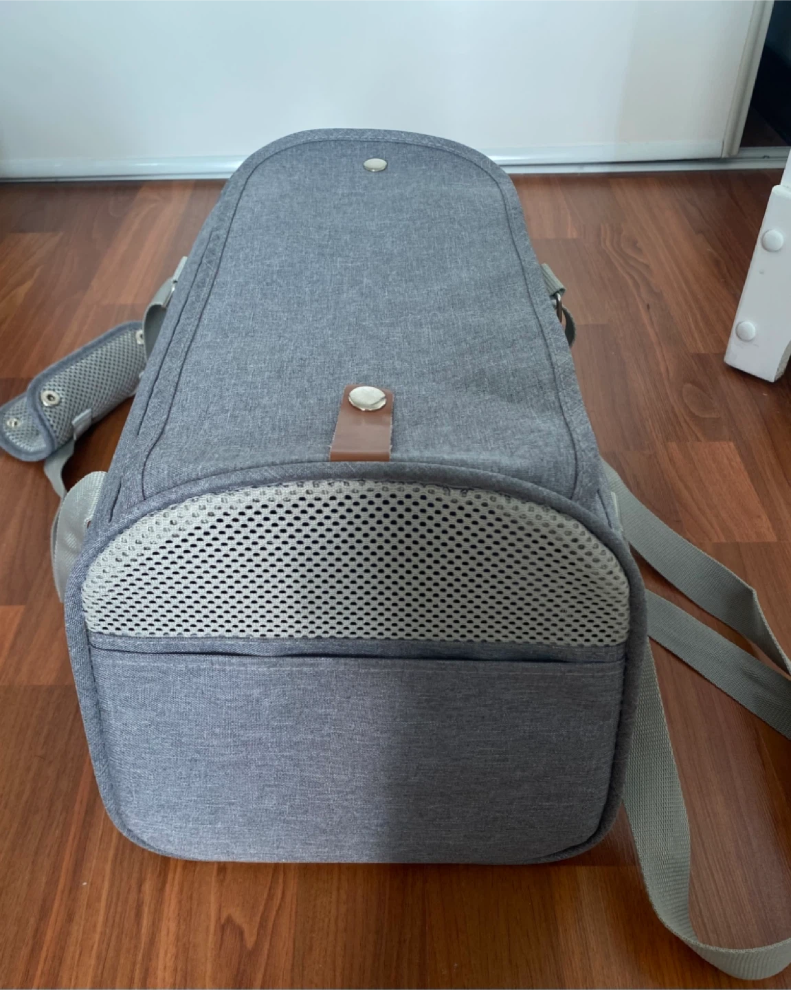 Grey Pet Carrier - Like New! - photo 2
