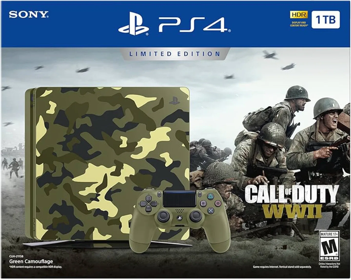 PS4 Limited Edition Call of Duty WWII 1TB image indicator(4)