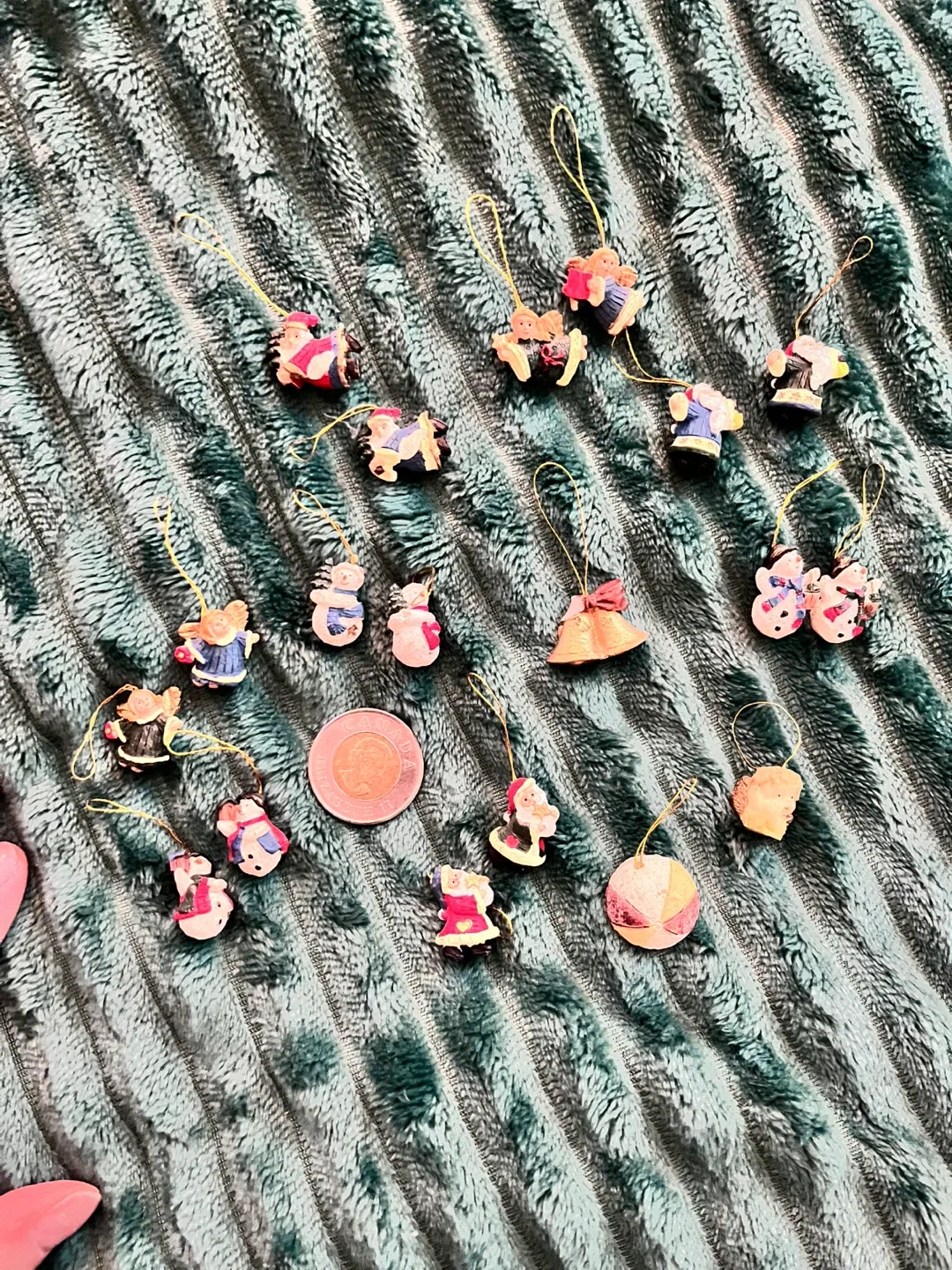 Tiny Vintage Christmas Ornaments