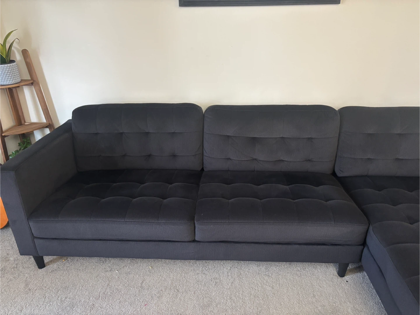 L shaped Sectional Sofa - photo 2