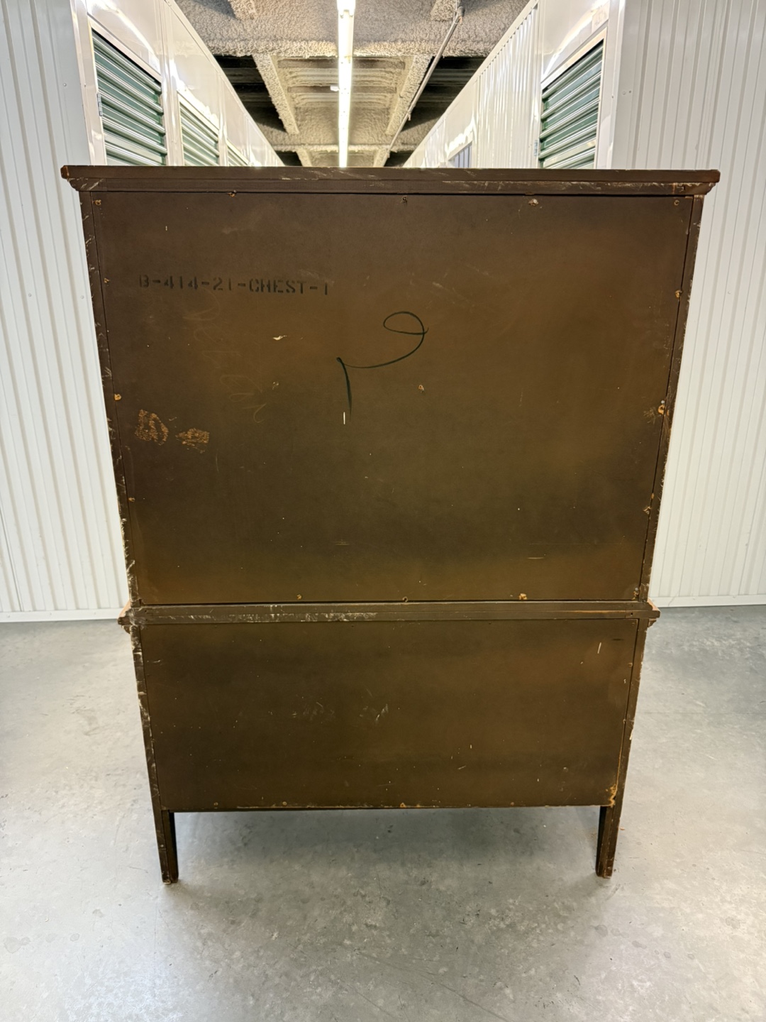 THOMASVILLE VINTAGE WOODEN ARMOIRE DRESSER - photo 5