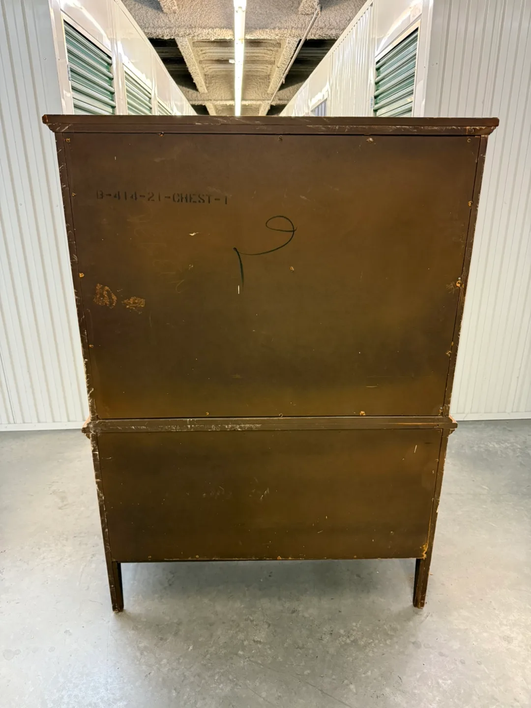 THOMASVILLE VINTAGE WOODEN ARMOIRE DRESSER image indicator(5)