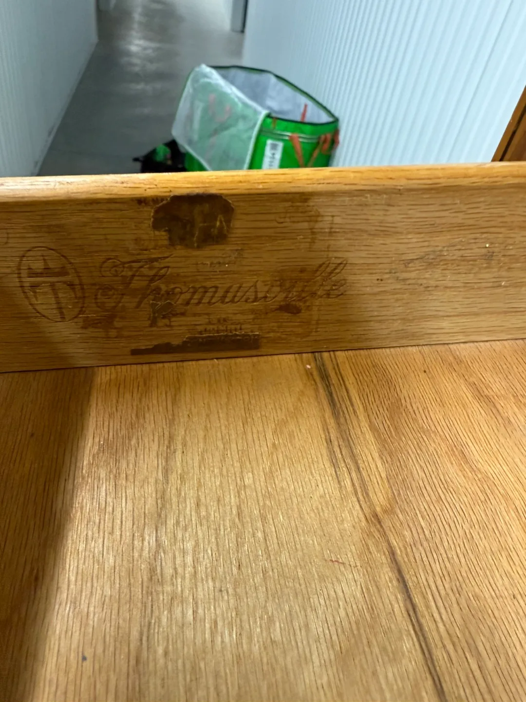 THOMASVILLE VINTAGE WOODEN ARMOIRE DRESSER image indicator(10)