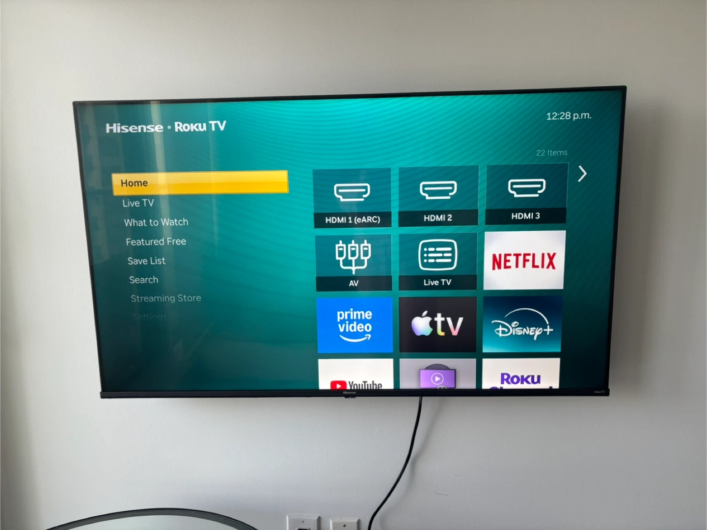 50 inch Hisense Roku smart TV - photo 2