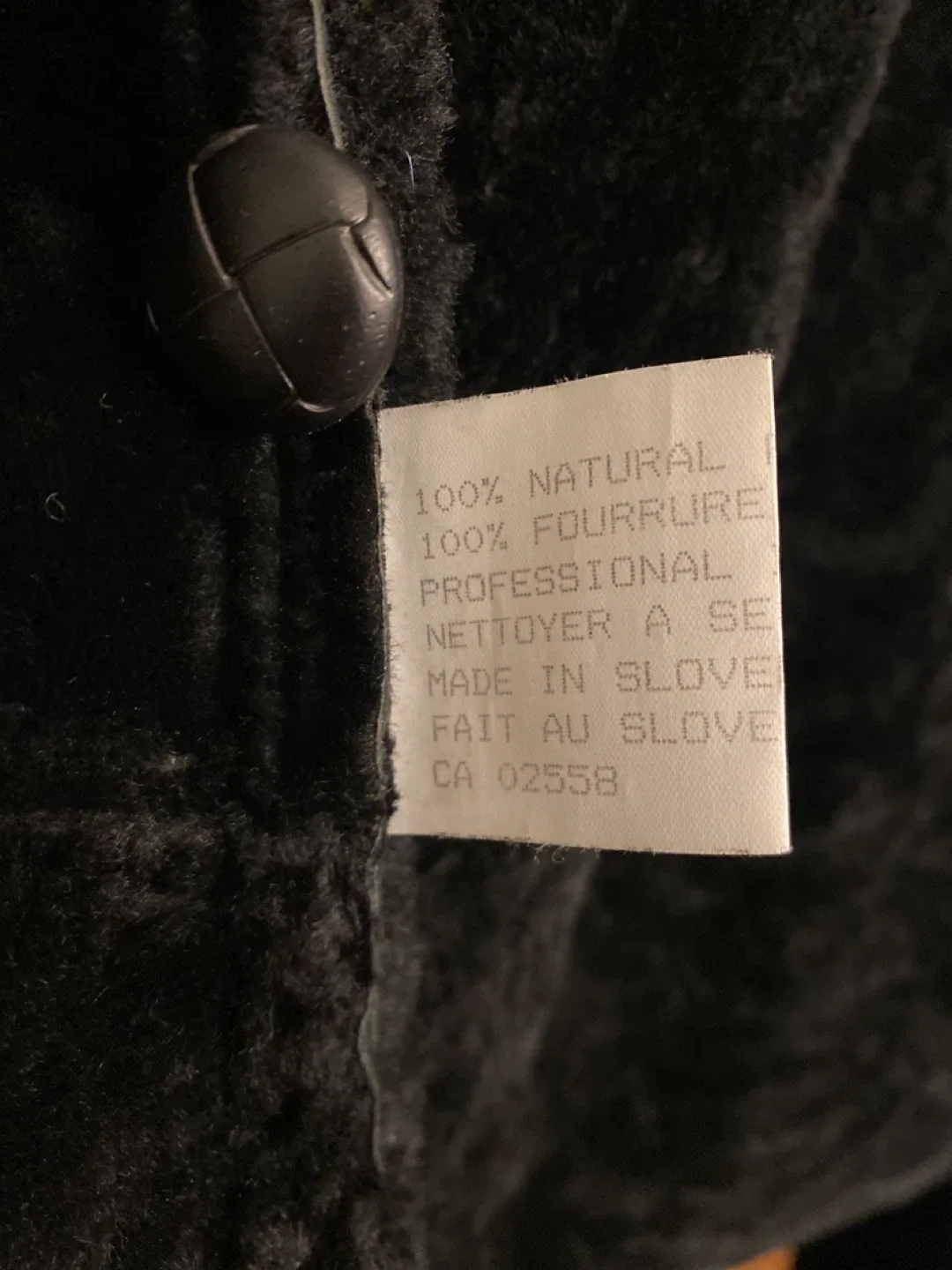 Danier Black Leather & Fur Coat Size S image indicator(3)