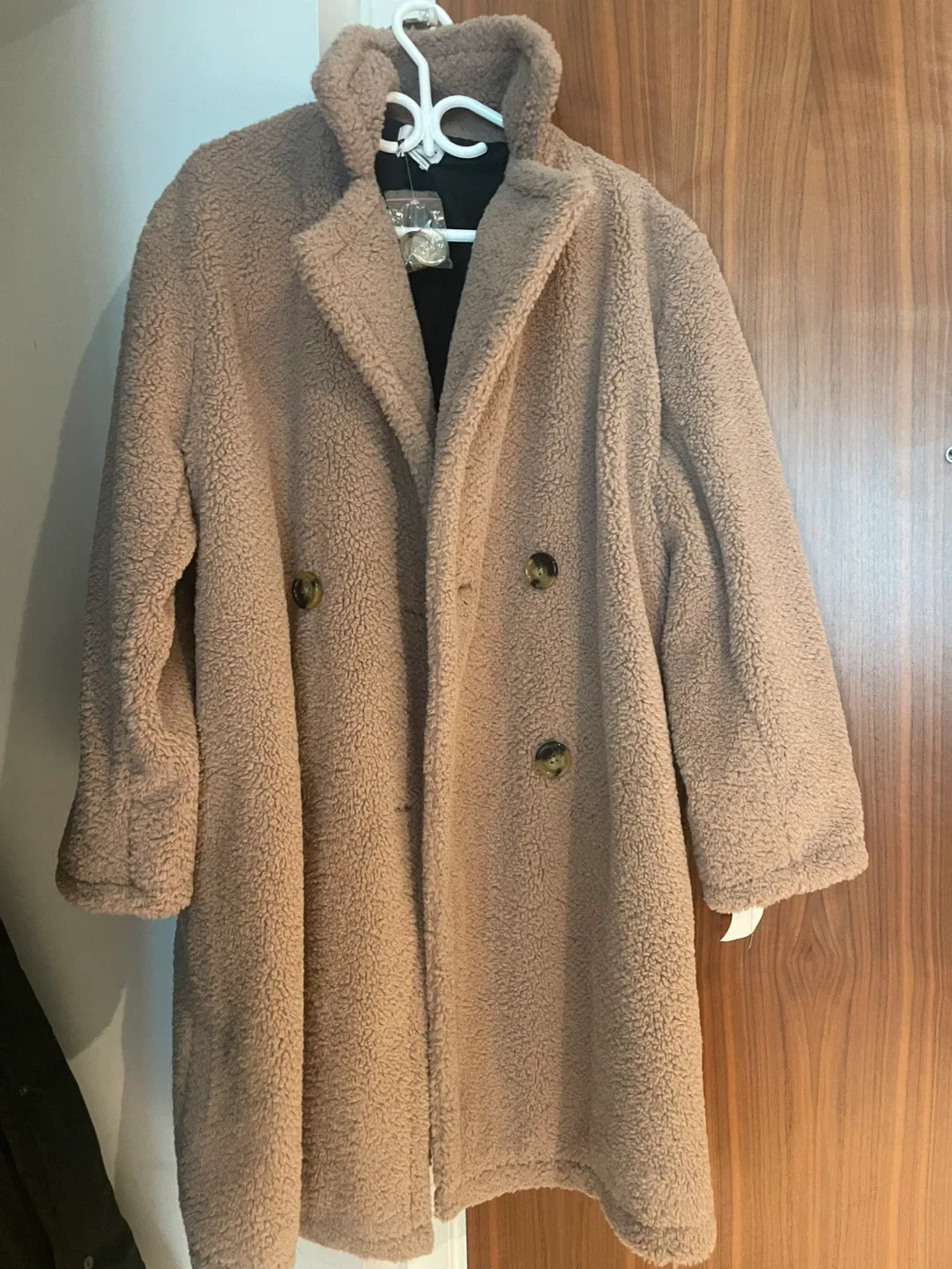 Urban Outfitters Teddy Coat L