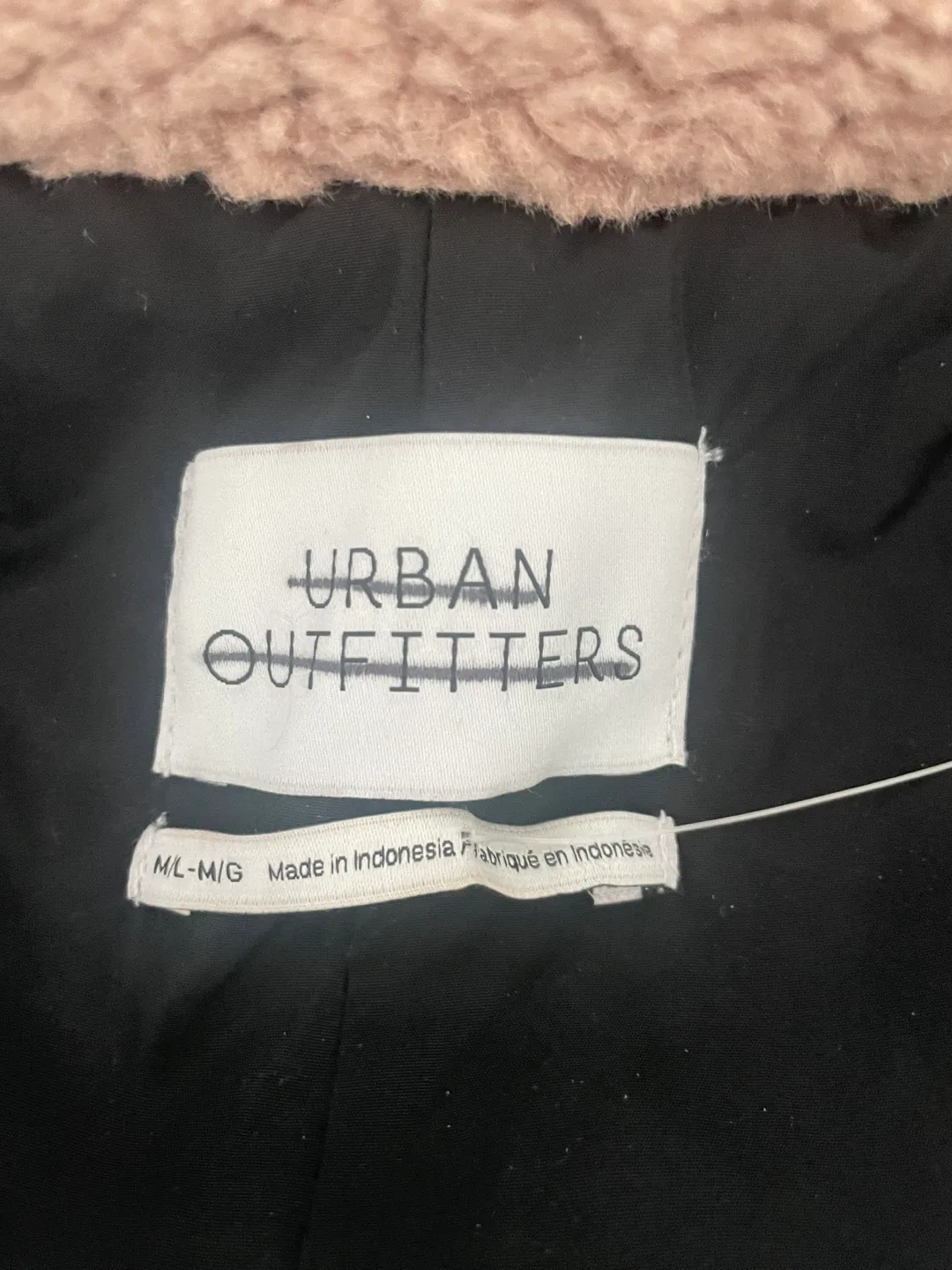 Urban Outfitters Teddy Coat oversized image indicator(5)