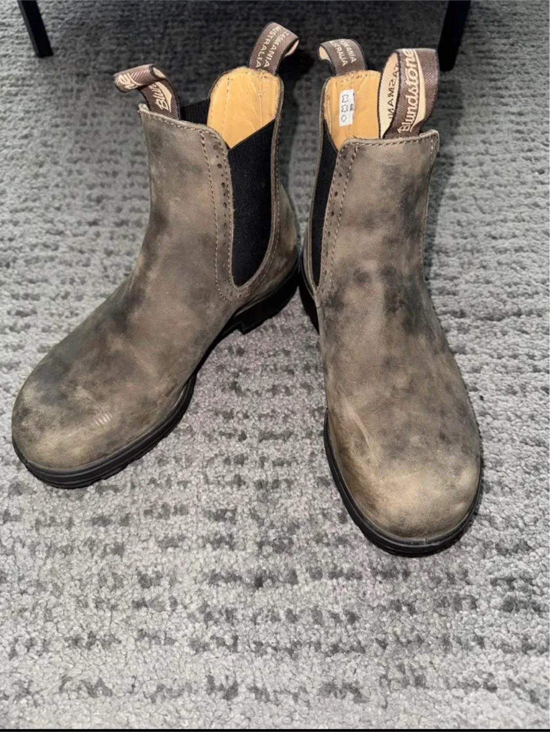 Blundstone Rustic Brown Original #1351 Leather Chelsea Boots