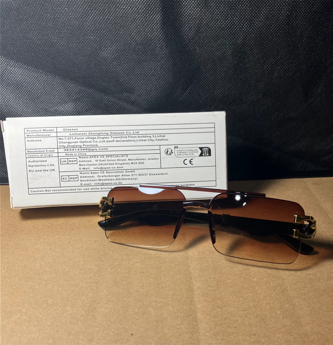 Brown Gradient Tawny Sunglasses - photo 2