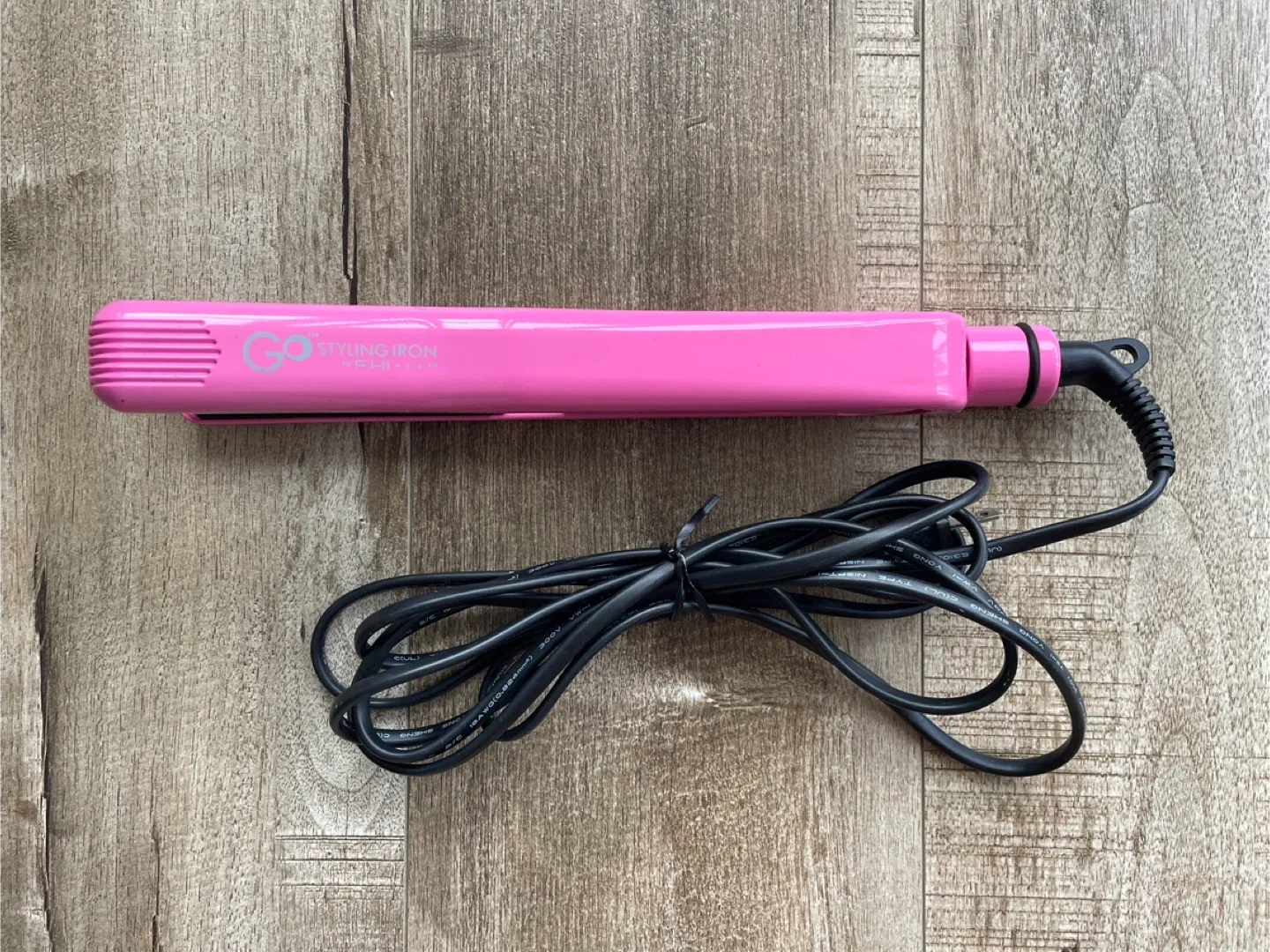 Go styling pink flat iron