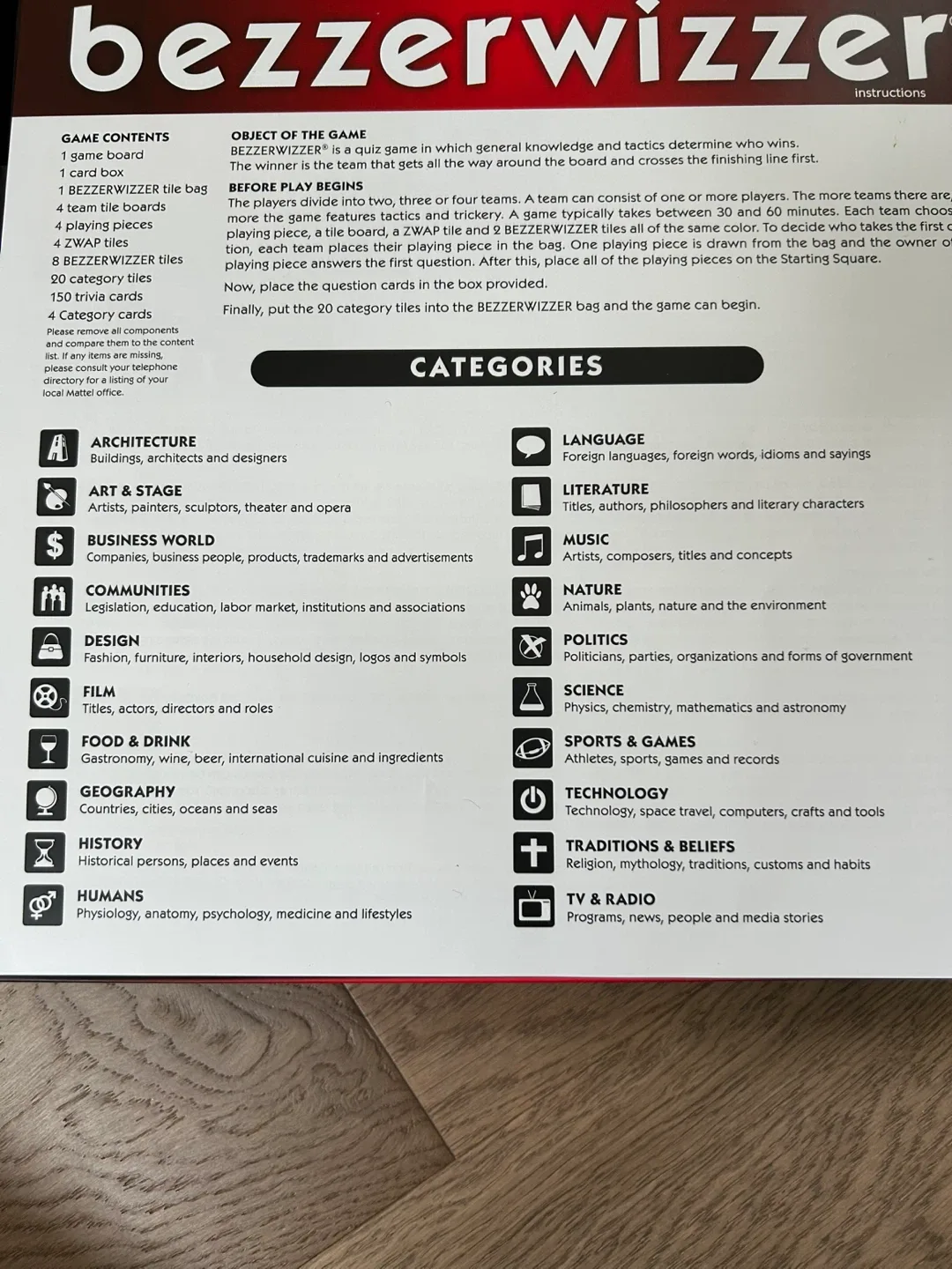 Bezzerwizzer Trivia Board Game - like new image indicator(5)