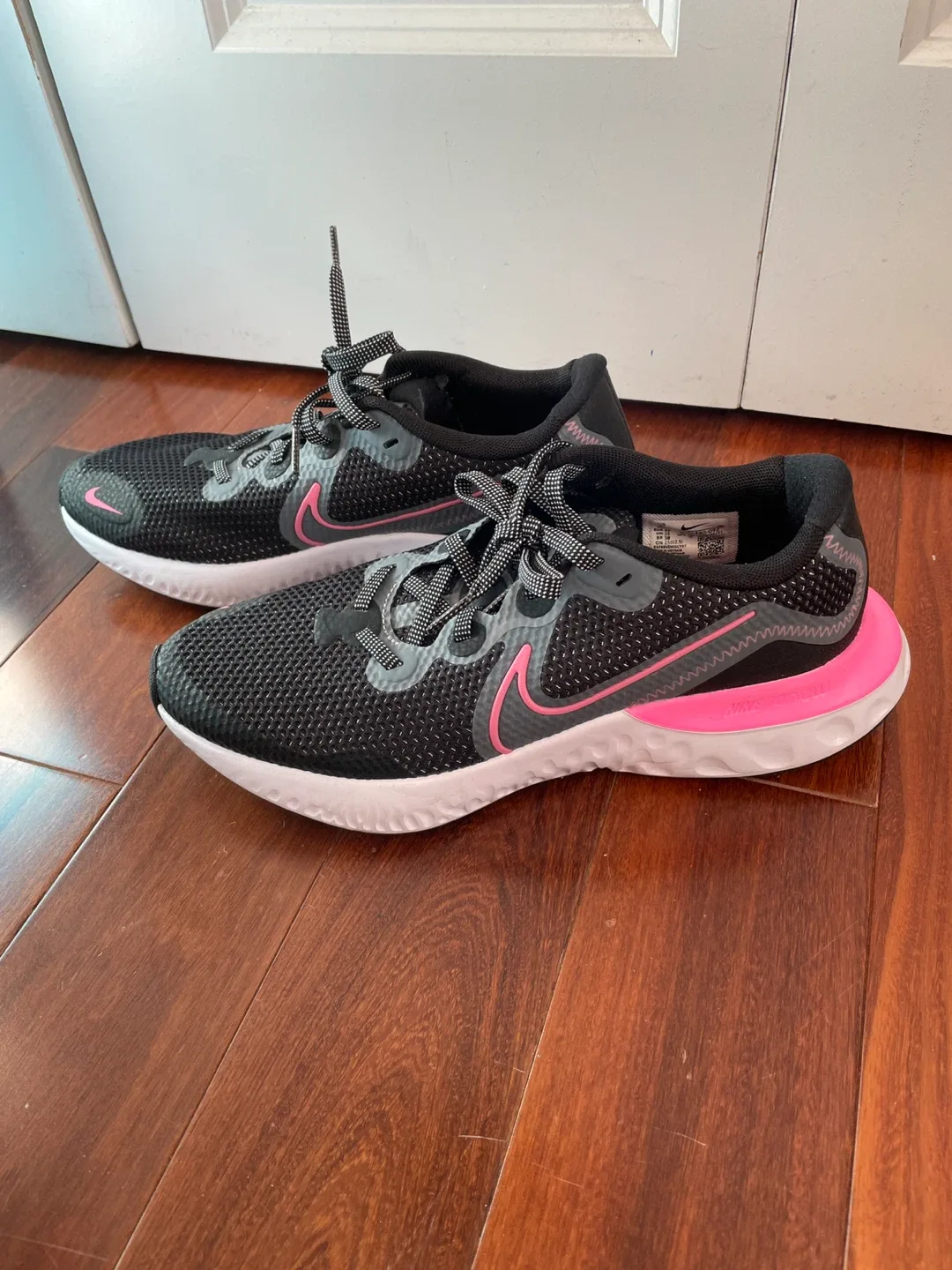 Nike Renew Run 3 Black/Pink Women's Running Shoes