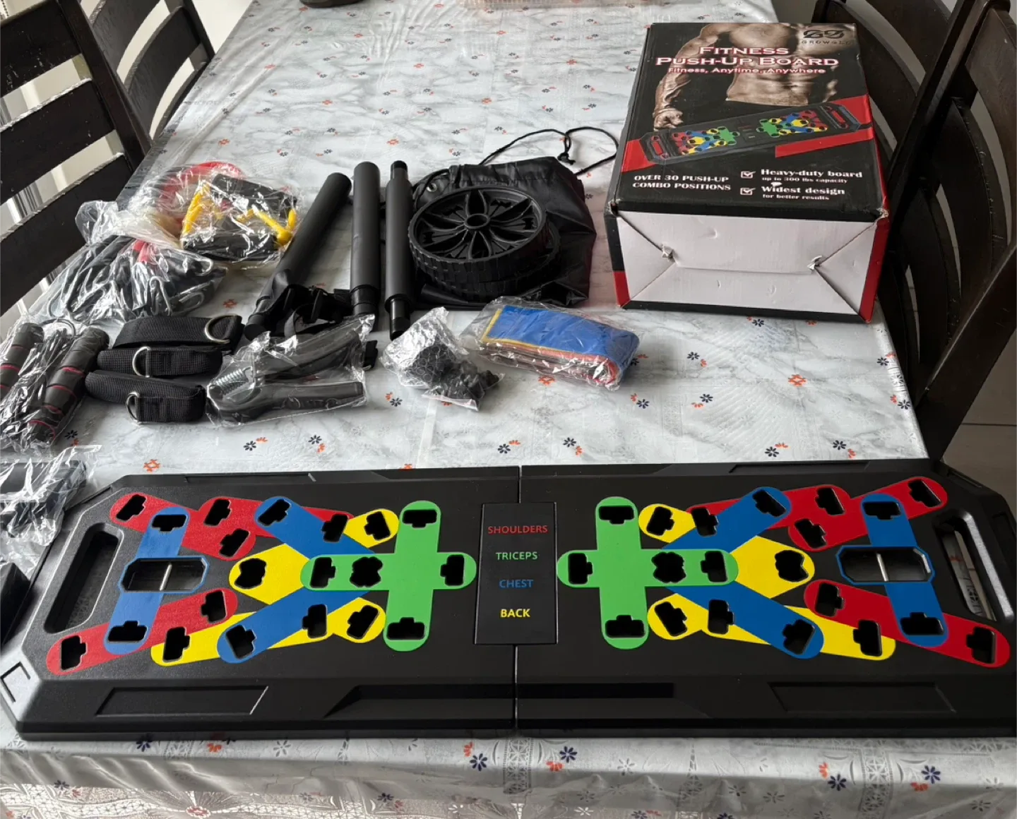 Fitness Push-Up Board Full Set – Brand New / Complete Kit