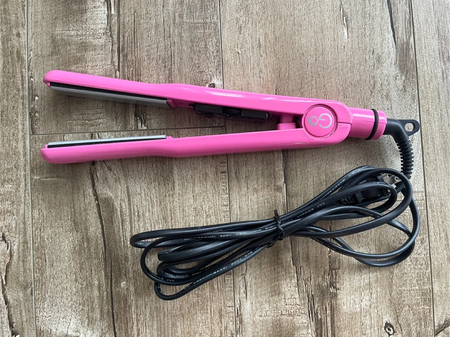Go styling pink flat iron image indicator(2)