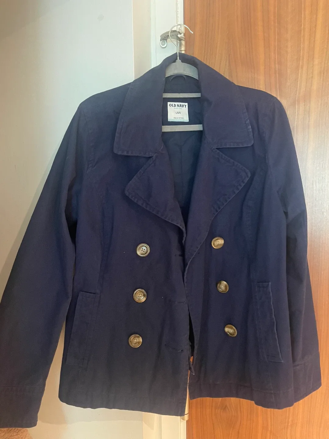 Old Navy Navy Blue Jacket - Size L