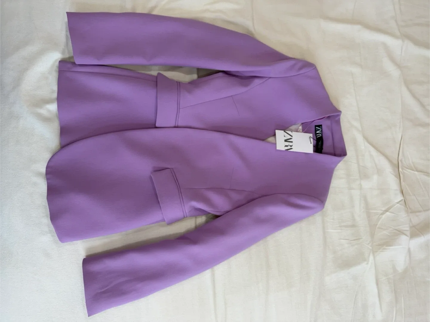 Zara Lilac Blazer - Size Medium image indicator(5)