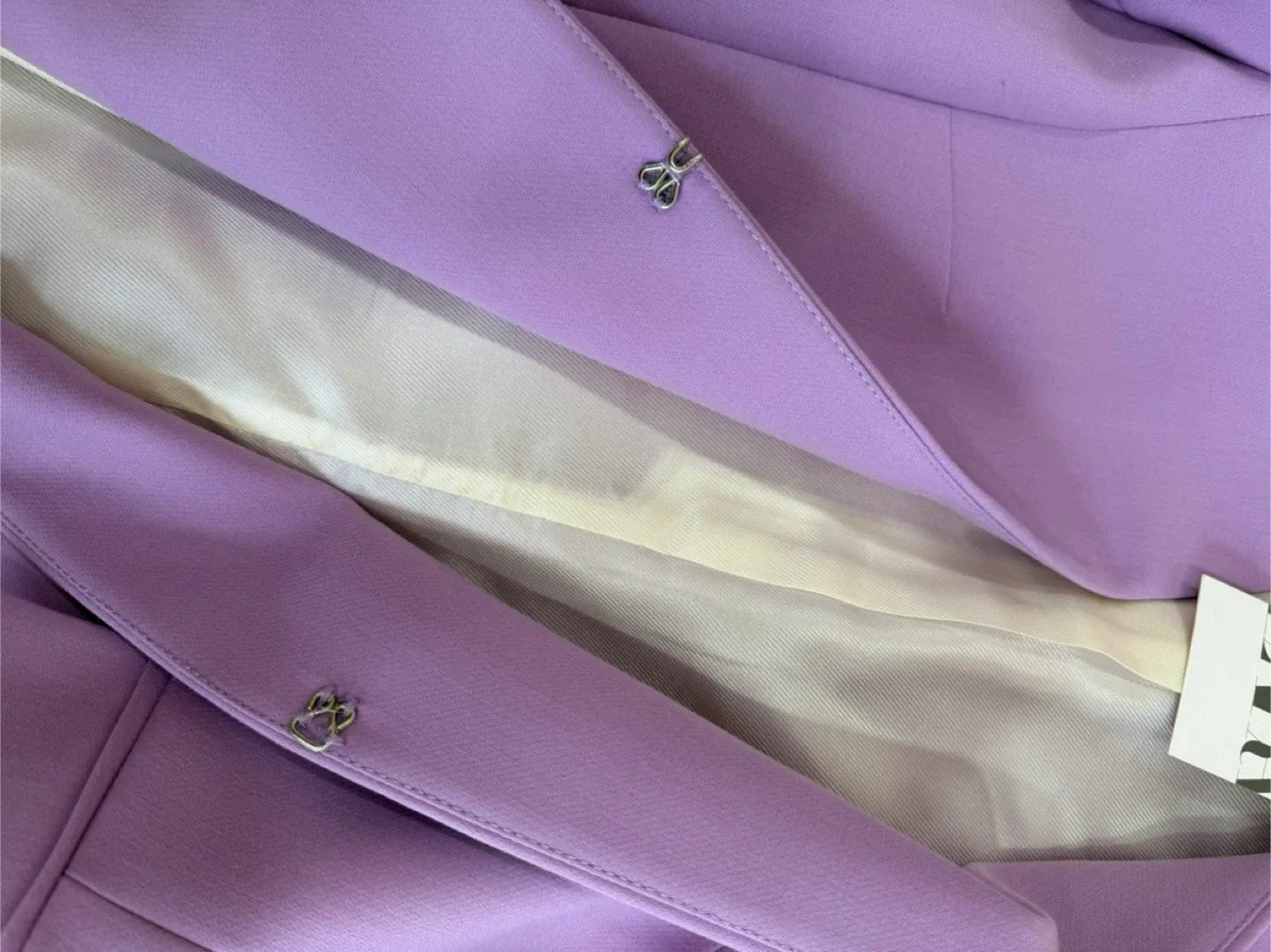 Zara Lilac Blazer - Size Medium image indicator(4)