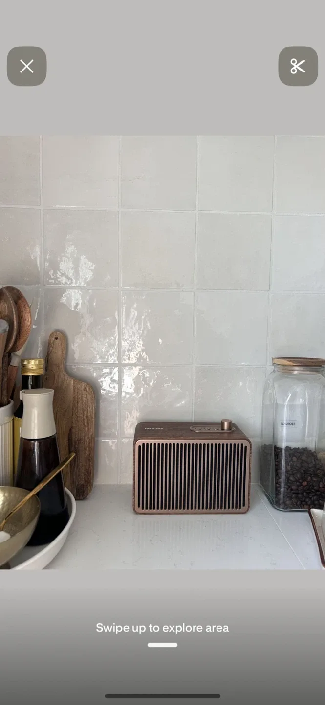 NEW Tiles Artisan White Square - 1 box