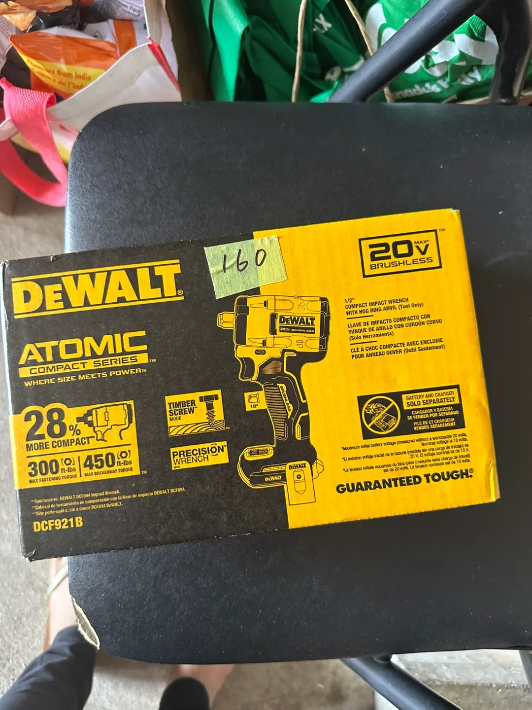 DeWalt Atomic Impact Wrench DCF921B - New in Box!