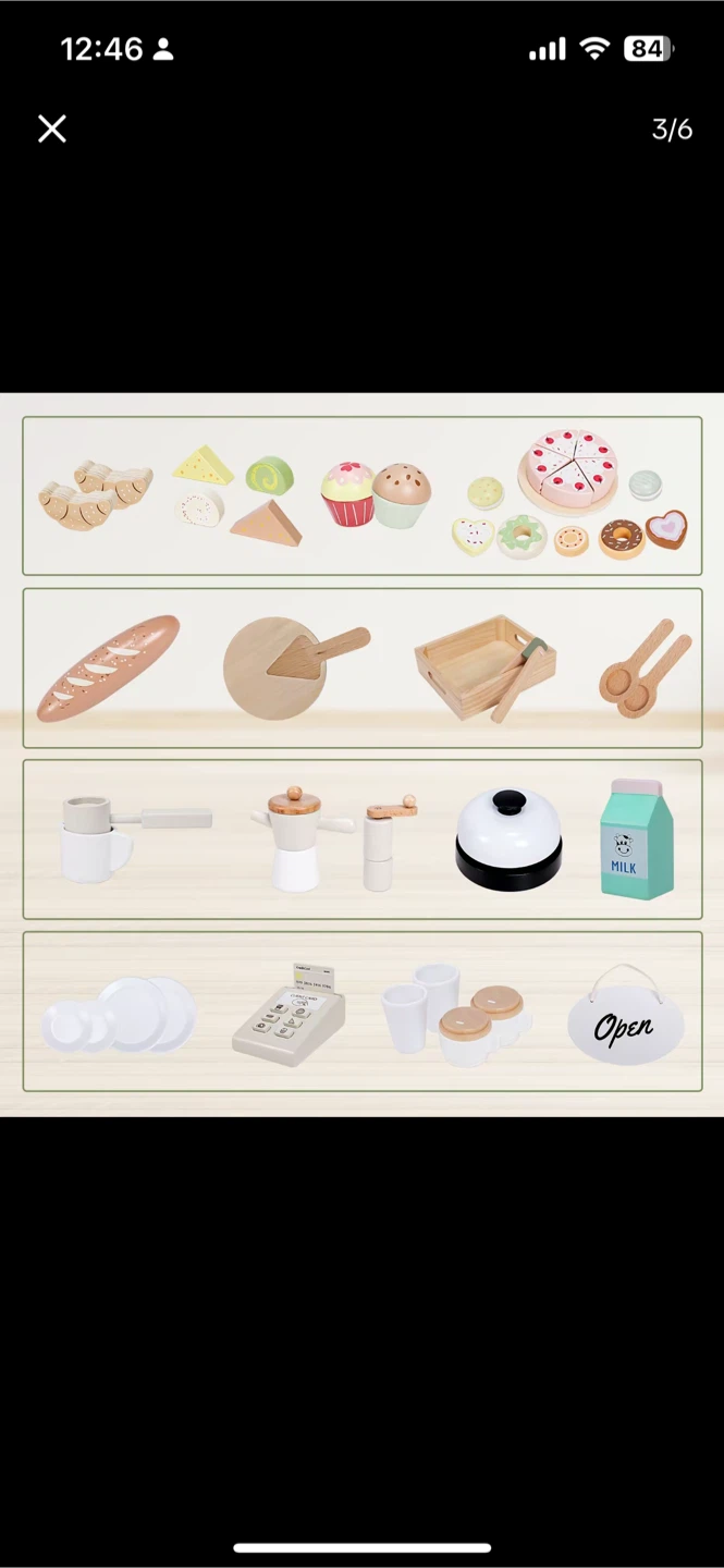 Cake Cafe Wooden Play Store - photo 2